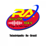 Logo da emissora Rádio Arcca 104.9 FM