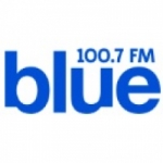 Logo da emissora Radio Blue 100.7 FM