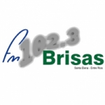 Logo da emissora Radio Brisas 102.3 FM