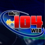 Logo da emissora Rádio Web 104