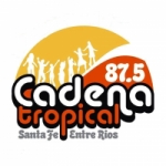 Logo da emissora Radio Cadena Tropical 87.5 FM