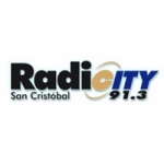 Logo da emissora Radio City 91.3 FM