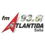 Logo da emissora Radio Atlantida 93.5 FM