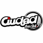 Logo da emissora Radio Ciudad 94.7 FM
