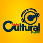 Logo da emissora Rádio Cultural 87.9 FM