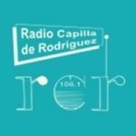 Logo da emissora Radio Capilla de Rodriguez 106. 1 FM