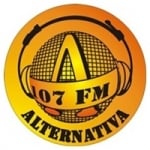 Logo da emissora Radio Alternativa 107.1 FM