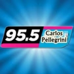 Logo da emissora Radio Carlos Pellegrini 95.5 FM