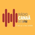 Logo da emissora Rádio Canaã 87.9 FM