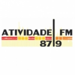 Logo da emissora Rádio Atividade 87.9 FM