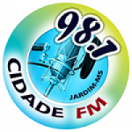 Logo da emissora Rádio Cidade 98.1 FM