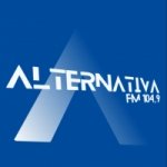 Logo da emissora Rádio  Alternativa 104.9 FM