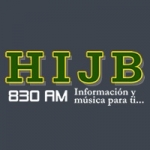 Logo da emissora Radio HIJB 830 AM