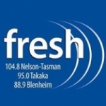 Logo da emissora Radio Fresh 95.4 FM