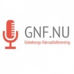 Logo da emissora Goteborgs Narradio Forenings 94.9 FM