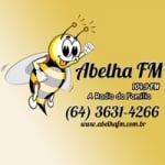 Logo da emissora Rádio Abelha 104.9 FM