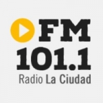 Logo da emissora Radio Ciudad 101.1 FM