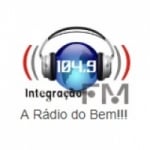 Logo da emissora Rádio Integração 104.9 FM