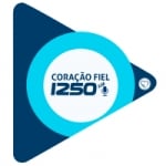 Logo da emissora Rádio Coração Fiel 1250 AM