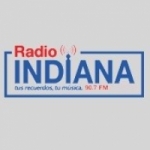 Logo da emissora Radio Indiana 90.7 FM