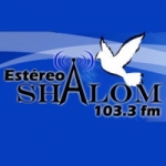 Logo da emissora Radio Estéreo Shalom 103.3 FM