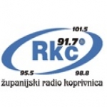 Logo da emissora Radio RKC Koprivnica 91.7 FM
