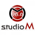 Logo da emissora Radio Studio M 98.8 FM