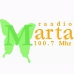 Logo da emissora Radio Marta 100.7 FM