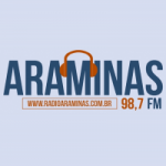 Logo da emissora Rádio Araminas 98.7 FM