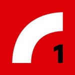 Logo da emissora Latvijas Radio 1 90.7 FM