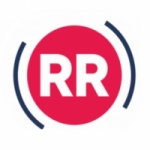 Logo da emissora Rietumu Radio 105.8 FM