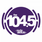 Logo da emissora Rádio Rede Aleluia 104.5 FM