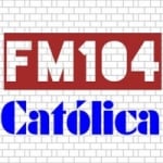 Logo da emissora Rádio FM104 Católica