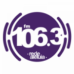 Logo da emissora Rádio Rede Aleluia 106.3 FM