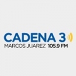 Logo da emissora Radio Cadena 3 105.9 FM