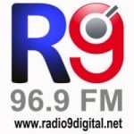 Logo da emissora Radio 9 96.9 FM