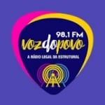 Logo da emissora Rádio Voz do Povo FM