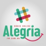 Logo da emissora Rádio Alegria