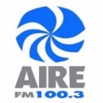 Logo da emissora Radio Aire 100.3 FM