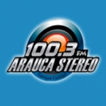 Logo da emissora Radio Arauca Stereo 100.3 FM