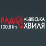 Logo da emissora Lviv Wave 100.8 FM
