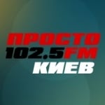 Logo da emissora Prosto Radio Kiev 102.5 FM