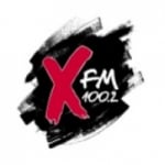 Logo da emissora X FM 100.2