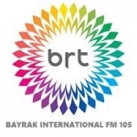 Logo da emissora Bayrak International 105 FM