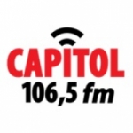 Logo da emissora Capitol 106.5 FM