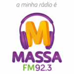 Logo da emissora Rádio Massa 92.3 FM