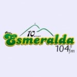 Logo da emissora Rádio Esmeralda 104.9 FM