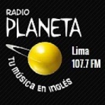 Logo da emissora Radio Planeta 107.7 FM