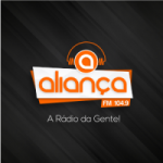 Logo da emissora Rádio Aliança 104.9 FM