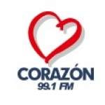 Logo da emissora Radio Corazón 99.1 FM